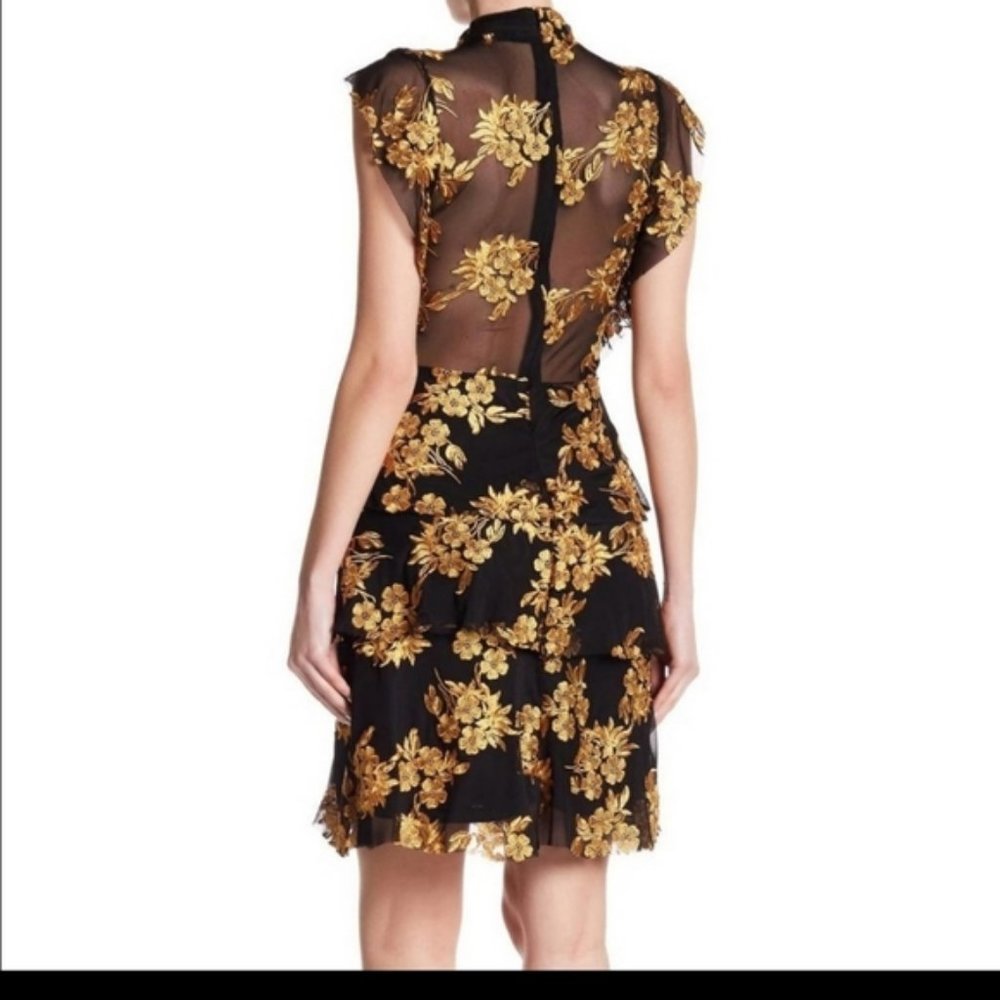 Romeo & Juliet tiered embroidered mini dress - Picture 2 of 2
